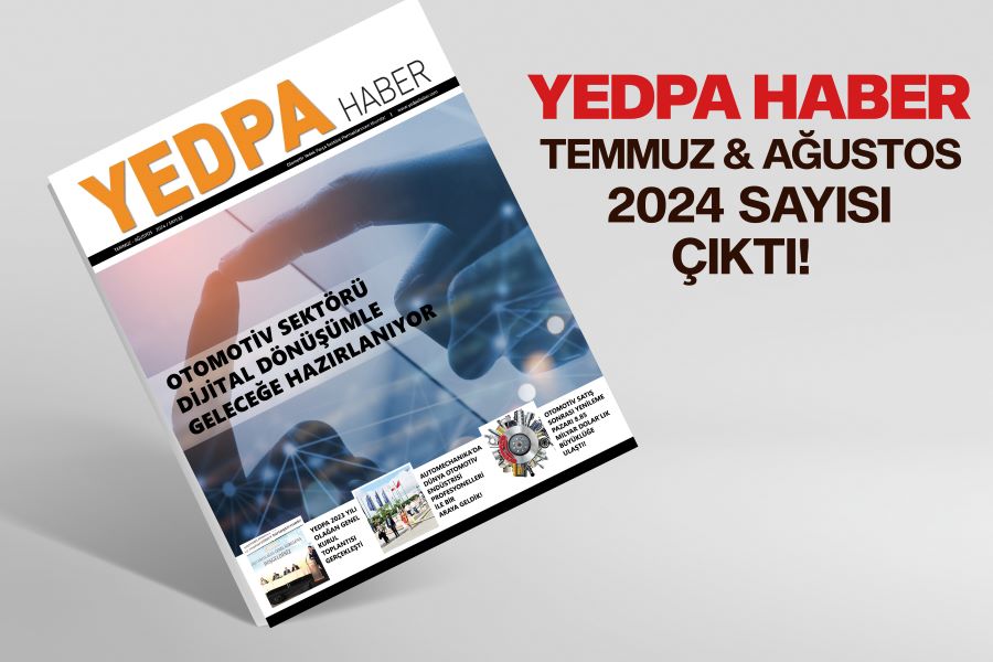 YEDPA HABER TEMMUZ-AĞUSTOS SAYISI ÇIKTI